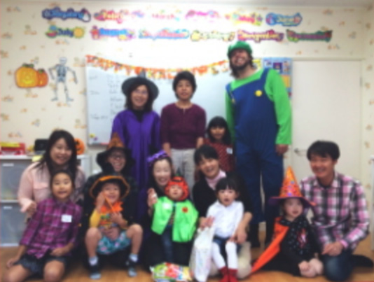 ev01 名古屋の子供英語教室 | スマイルイングリッシュクラブ Halloweenパーティ写真